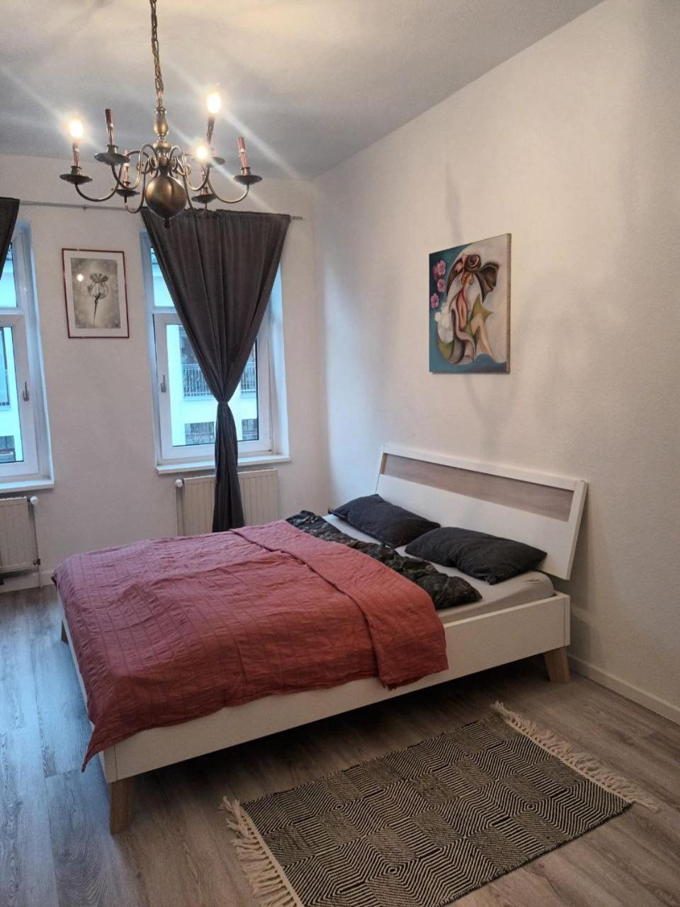 Ferienwohnung Flat in neo country style aus Gründerzeit bis 6 Person Leipzig Exterior foto